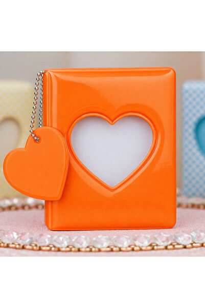 Nobbystar Άλμπουμ φωτογραφιών Instax Mini Polakart Orange με χωρητικότητα 41 ...