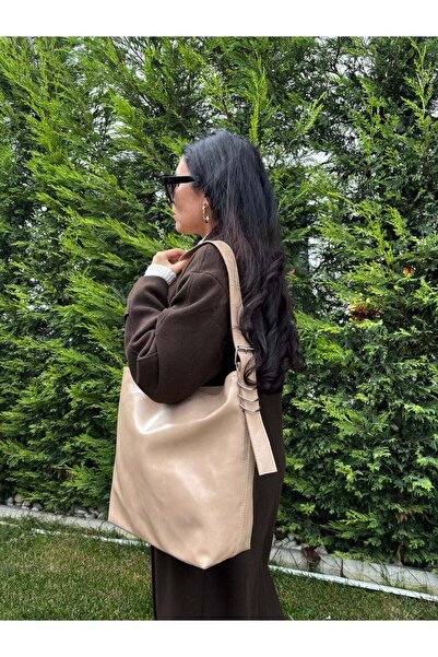 lalettobags Geantă de umăr casual pentru femei, model Melisa, cu detaliu cure...