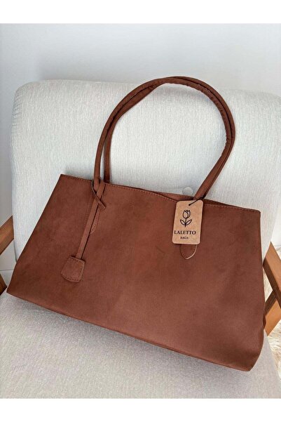 Women's Model Suede Large Bag