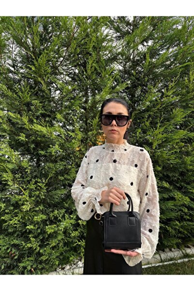 Women's Clover Model Adjustable Strap Handbag