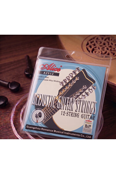 ALİCE'S 2 Χορδές Ακουστικής Κιθάρας Εξαιρετικά Ελαφριάς Σύνθεσης (010-047)