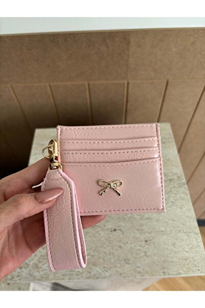 lalettobags Γυναικεία θήκη κάρτας από γυαλιστερό συνθετικό δέρμα με λεπτομέρε...