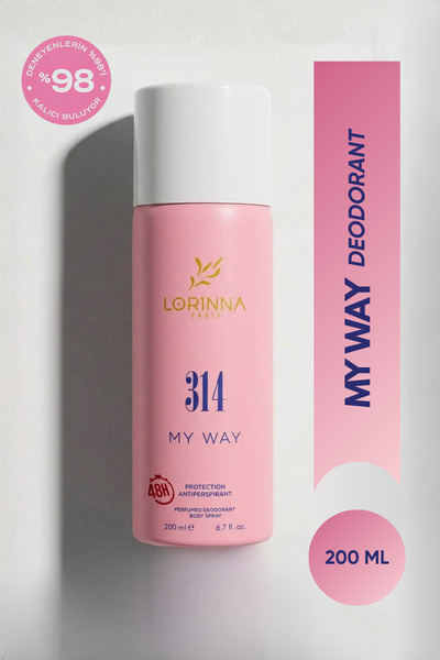 Lorinna Paris My Way 200 ml Perfumed Deodorant