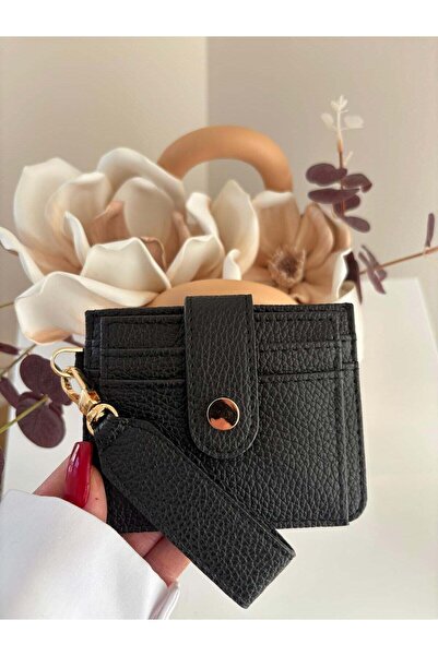 lalettobags Γυναικείο πορτοφόλι με λεπτομέρεια μπρελόκ