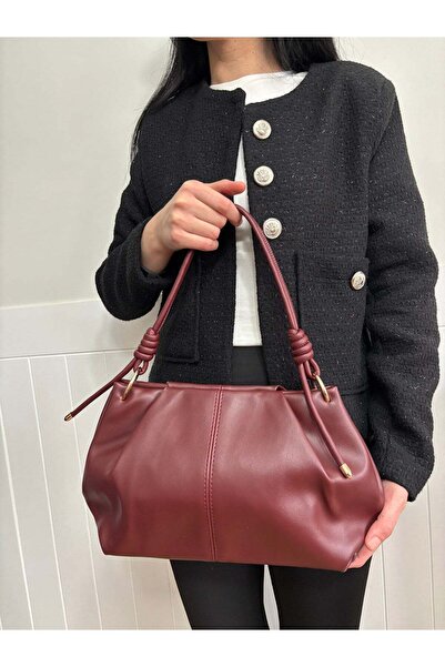 lalettobags Γυναικεία τσάντα ώμου από συνθετικό δέρμα Nilüfer Model λεπτομέρε...