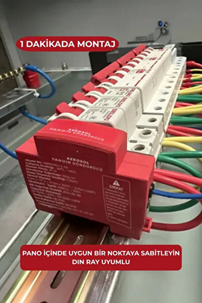 Yangına Son Regron Elektrik Panosu Yangın Önleyici - Yangın Söndürücü