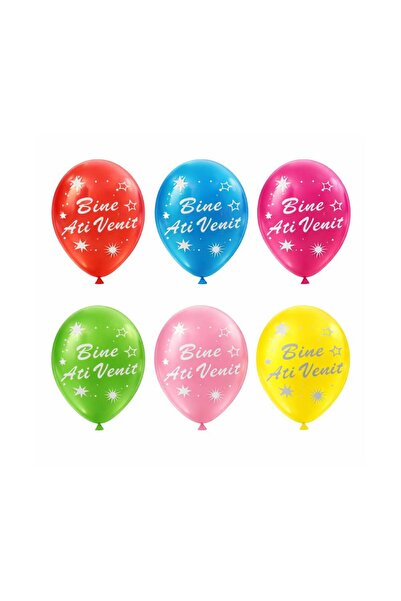 Mirific Party Baloane de petrecere din latex multicolore, Bine ați venit, 30 ...