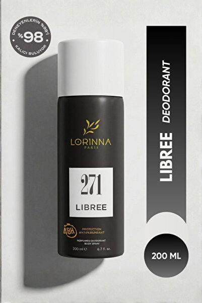 Lorinna Paris Libr-ee 200 ml Perfumed Deodorant