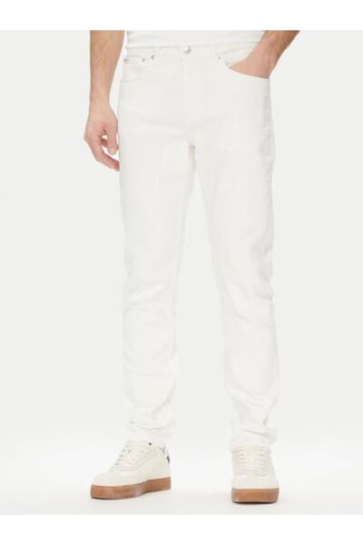 Calvin Klein Erkek Mavi Slim Fit Pantolon