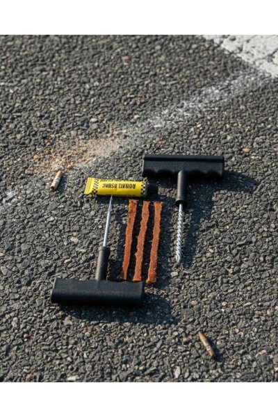 Kanonik Education Ασφαλές κιτ επισκευής ελαστικών για μοτοσικλέτες και αυτοκί...