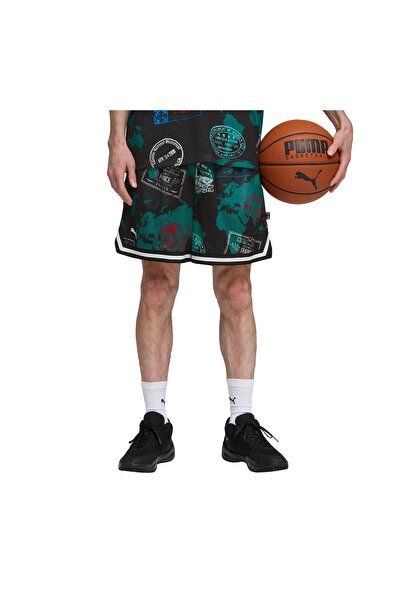 Puma 635061-01 The Atw Dylan Aop 7&amp;quot; Short Erkek Şort Ve Kapri Siyah