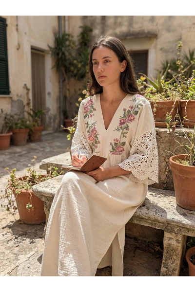 Su Koleksiyon Cotton Woven Dress