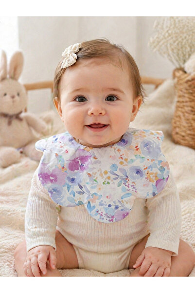 SİYO 2 Pack Baby Bib, Muslin Bib, Feeding Bib