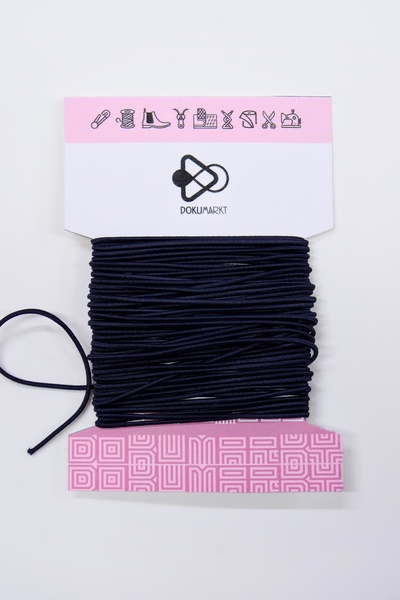 Dokumarkt Μαλακό λεπτό στρογγυλό λάστιχο 1,5 mm - Αξεσουάρ - Διακοσμητικό λάσ...