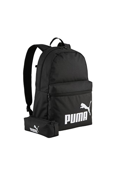 Puma 091191-01 Σετ πλάτης φασιστικής τσάντας &amp; Κομμάτι Μαύρο