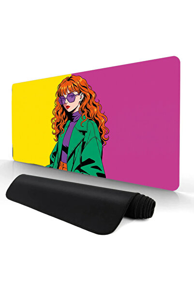 Aesthetıx / Acid Green Edition | 70x30 Gaming Mousepad - (3mm Kalınlık)