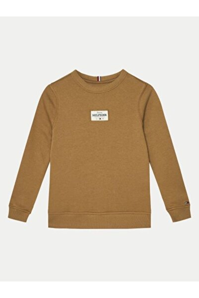 Tommy Hilfiger Αγορίστικο Φούτερ KB0KB09315 Καφέ