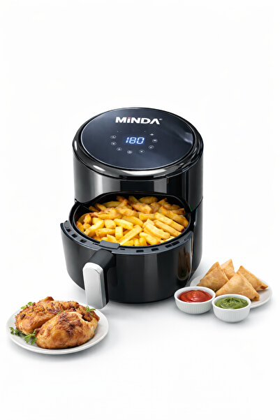 MINDA 8L Air Fryer 1500W Oil-Free Fryer