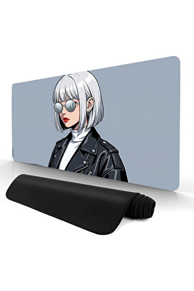 Aesthetıx / Ivory Edge Edition | 90x40 Gaming Mousepad - (3mm Kalınlık)
