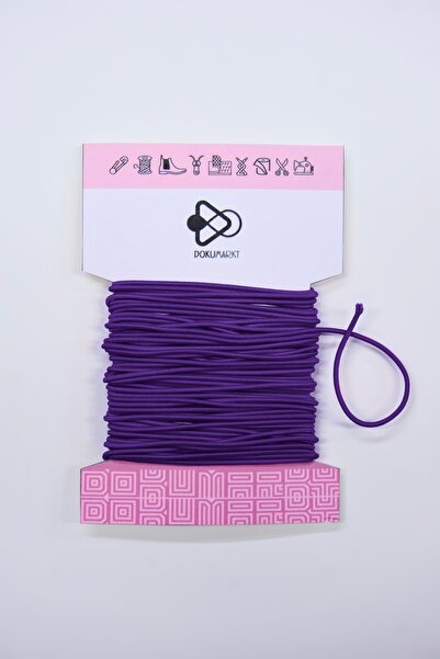 Dokumarkt Μαλακό λεπτό στρογγυλό λάστιχο 1,5 mm - Αξεσουάρ - Διακοσμητικό λάσ...