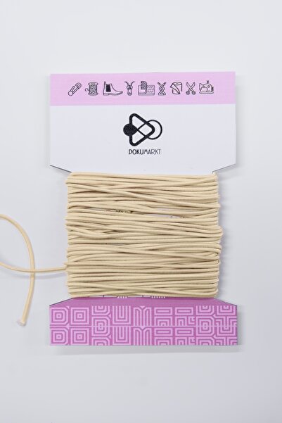 Dokumarkt Λεπτό στρογγυλό λάστιχο 1,5 mm - Λάστιχο κορδόνι - Λάστιχο αξεσουάρ...