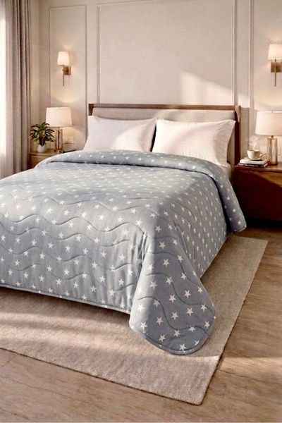 VENTİ VENTİSCA Βαμβακερό διπλό καπιτονέ κάλυμμα κρεβατιού πολλαπλών χρήσεων 2...