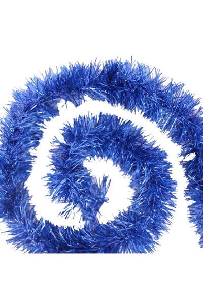 Pandoli Μπλε Glitter Στολίδι για Πάρτι με Πάρτι 2 μέτρων 6 cm