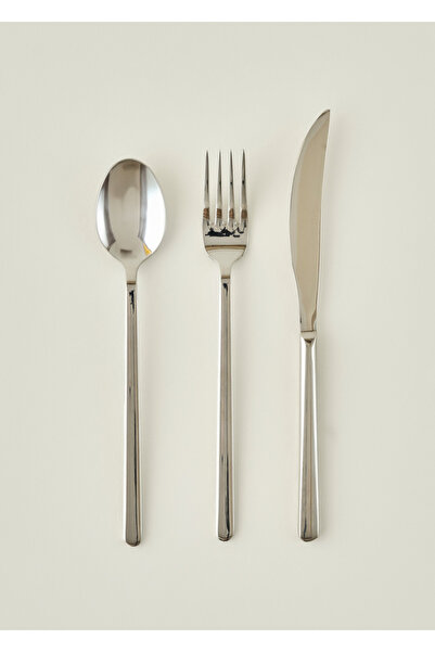 Bella Maison Σετ μαχαιριών κουταλιού γλυκού πιρουνιού Milano 18 τεμαχίων Ασημί