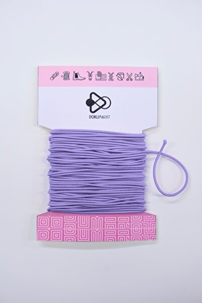 Dokumarkt Λεπτό στρογγυλό λάστιχο 1,5 mm - Λάστιχο κορδόνι - Λάστιχο αξεσουάρ...