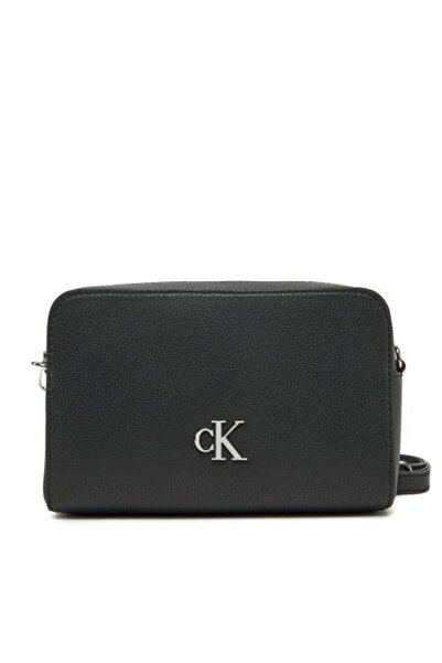 Calvin Klein Γυναικεία μαύρη τσάντα χιαστί