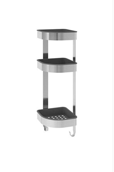 IKEA Καλάθι ντους από ανοξείδωτο ατσάλι 3 επιπέδων