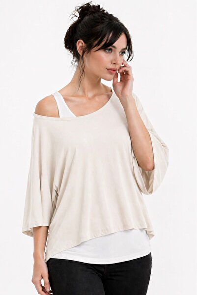 Lucky Line Γυναικείο φαρδύ κοστούμι πλεκτό βισκόζη εσωτερικά καμιζόλα μαγιό ά...