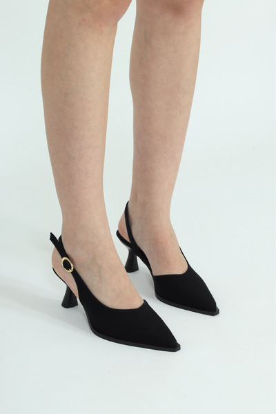 wolfcity Γόβες με ψηλό τακούνι - Μαύρο - Μεσαία τακούνια (5-9 cm)