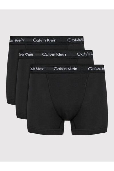Calvin Klein SİYAH 3'LÜ PAKET ERKEK BOXER
