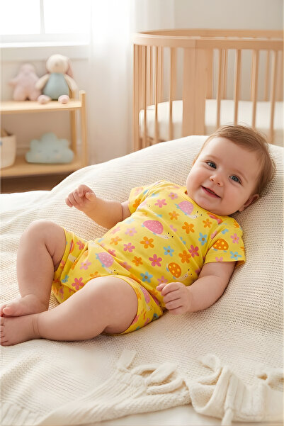 For My Baby Baby Girl Short Jumpsuit