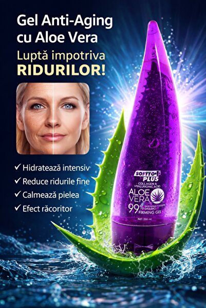 Softto Plus Αντιγηραντικό τζελ με αλόη βέρα