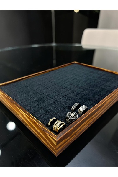 GLSVM %100 Yerli Stant - 3,5 cm Kalın Çerçeve | 140’lı Yüzük Tablası | Takı O...