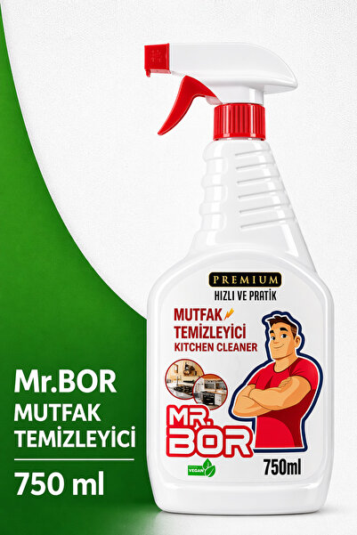 MR.BOR PREMİUM MUTFAK TEMİZLEYİCİ 750 ML.