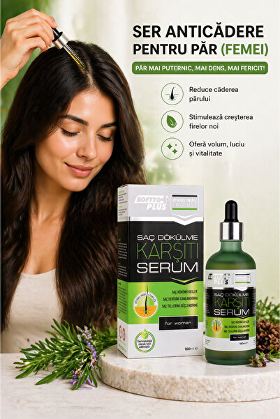Softto Plus Ορός κατά της τριχόπτωσης, ειδικά σχεδιασμένος για γυναίκες! 100 ml