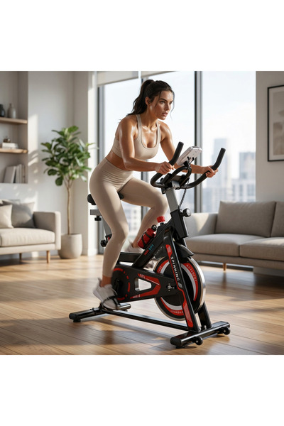 MY LIFE FITNESS AM 900 دراجة تمارين ثابتة – مقاومة قابلة للتعديل – شاشة رقمية...