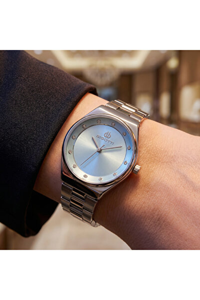 Bigotti Raffinato Silver Stainless Steel Watch for Women BG.1.10665-2