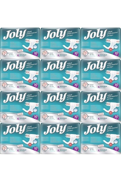 Joly Yetişkin Bezi Bel Bantlı XL - Ekstra Large - Extra Large 360 Adet