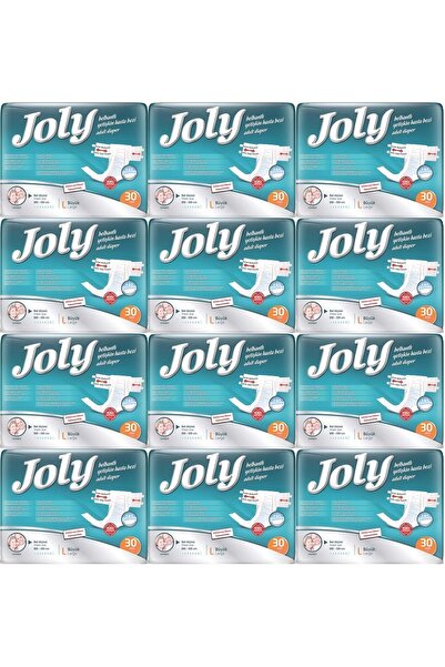 Jolly Joly Yetişkin Bezi Bel Bantlı L - Büyük - Large 360 Adet