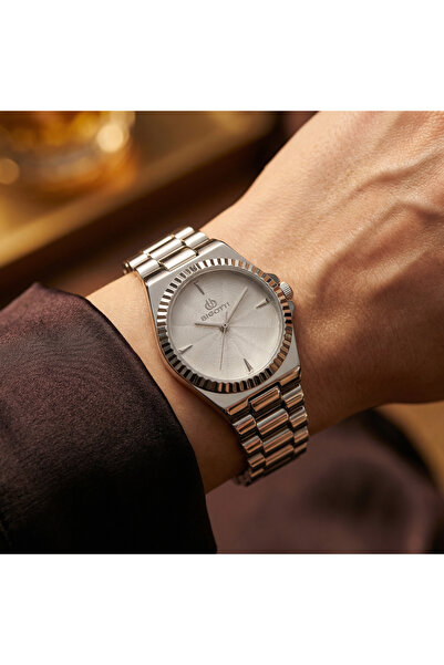 Bigotti Quotidiano Silver Stainless Steel Watch for Women BG.1.10666-1