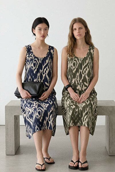 COTENCONCEPT 2 bucăți de rochii A croială confortabile și lejer cu bretele gr...