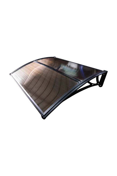 MAPROFI Copertina de usa, MODEL-H 60x60 cm Negru/Bronz, Placa Policarbonat 5 mm, Suporturi din ABS