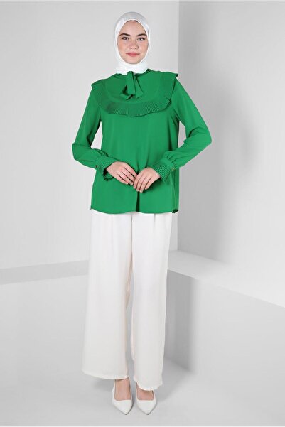 Alvina PILISE DETAIL BLUZ 43898