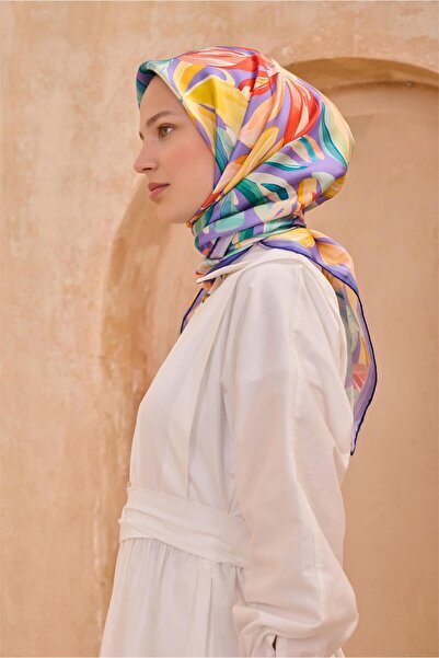 Belli Μαντήλι Twill Μετάξι - 4107-36 Μωβ