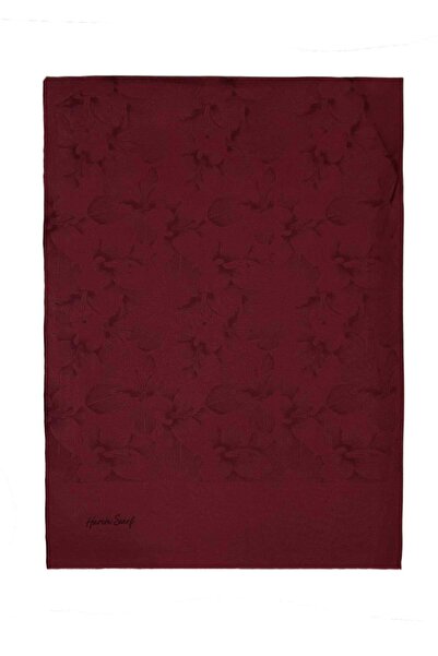 HAREM SCARF Σάλι Βισκόζης - Χρυσό Βαθύ - Βουργουνδίας