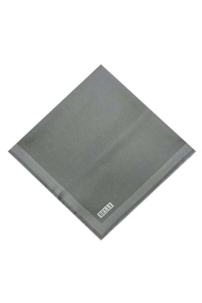 Belli Eșarfă din mătase twill - 4229-89 Gri